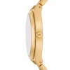 Thumbnail Image 2 of Michael Kors Lennox Ladies' White Dial & Gold-Tone Steel Bracelet Watch