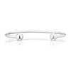Thumbnail Image 2 of Men's Sterling Silver Torque Bangle