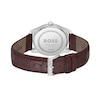 Thumbnail Image 1 of BOSS Principle Men's Brown Leather Strap Watch