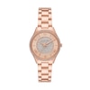 Thumbnail Image 0 of Michael Kors Lauryn Ladies' Crystal Rose-Tone Bracelet Watch