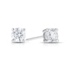 Thumbnail Image 0 of Platinum 1ct Diamond Round Cut Stud Earrings