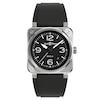 Thumbnail Image 0 of Bell & Ross BR 03 Steel & Black Rubber Strap Watch