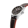 Thumbnail Image 1 of Alpina Startimer Men's Steel Case & Dark Brown Leather Strap Watch