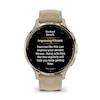 Thumbnail Image 0 of Garmin Venu 3 Tan Leather Strap Smartwatch