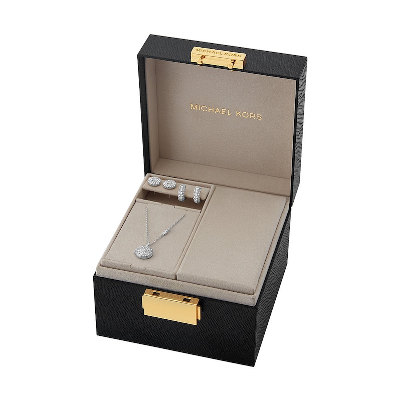 Michael Kors Boxed Gifting Sterling Silver Locket Giftset