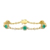 Thumbnail Image 0 of Le Vian Couture 18ct Yellow Gold Green Emerald & 2.21ct Diamond Bracelet
