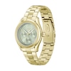 Thumbnail Image 1 of BOSS Lida Ladies' Green Dial & Gold-Tone IP Bracelet Watch