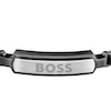 Thumbnail Image 1 of BOSS Devon Men's Black IP 7.5 Inch Box Chain Bracelet