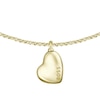 Thumbnail Image 1 of BOSS Honey Ladies' Gold-Tone 6.5 Inch Heart Shaped Bracelet