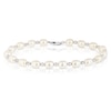 Thumbnail Image 0 of 9ct White Gold 7.5 Inch Cultured Pearl Beaded Bracelet