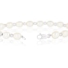 Thumbnail Image 2 of 9ct White Gold 7.5 Inch Cultured Pearl Beaded Bracelet