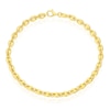 Thumbnail Image 0 of 9ct Yellow Gold Puffed Anchor Chain Bracelet