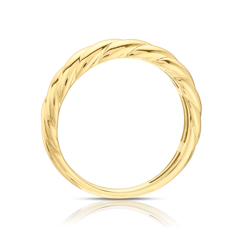 9ct Yellow Gold Rope Twist Ring