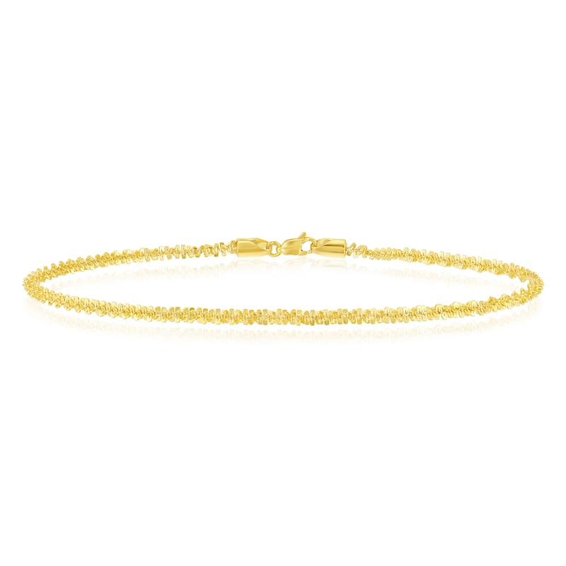 9ct Yellow Gold 7.5 Inch Tocalle Chain Bracelet