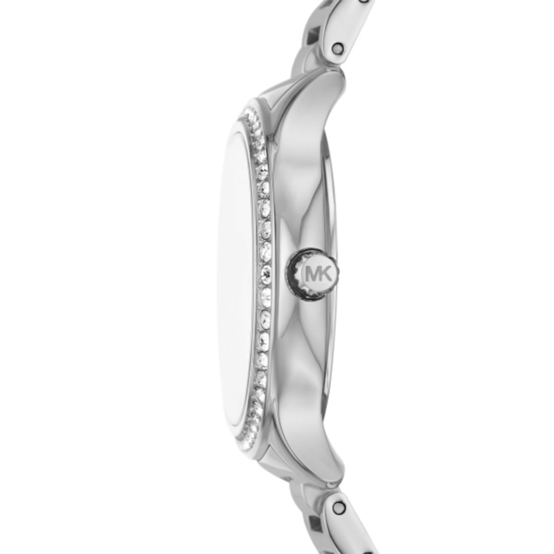 Michael Kors Sage Ladies' Crystal & Stainless Steel Bracelet Watch