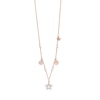 Thumbnail Image 0 of Emporio Armani Rose Gold-Tone Freshwater Pearl Station Chain Necklace