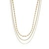Thumbnail Image 0 of Emporio Armani Ladies' Gold-Tone Multi Strand Chain Necklace