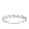 Thumbnail Image 0 of Sterling Silver 0.15ct Diamond Round Cluster Eternity Ring