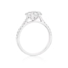Thumbnail Image 2 of Platinum 1ct Diamond Flower Shaped Cluster Ring