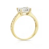 Thumbnail Image 2 of 9ct Yellow Gold 1ct  Diamond Cluster Ring
