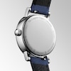 Thumbnail Image 3 of Longines Elegant Ladies' Moonphase Blue Leather Strap Watch