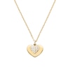 Thumbnail Image 0 of Michael Kors 14ct Gold Plated Silver Kors Love Heart Pendant