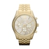 Thumbnail Image 0 of Michael Kors Lexington Men's Gold-Tone Bracelet Watch