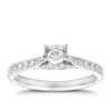 Thumbnail Image 0 of 9ct White Gold 0.33ct Total Diamond Solitaire Ring